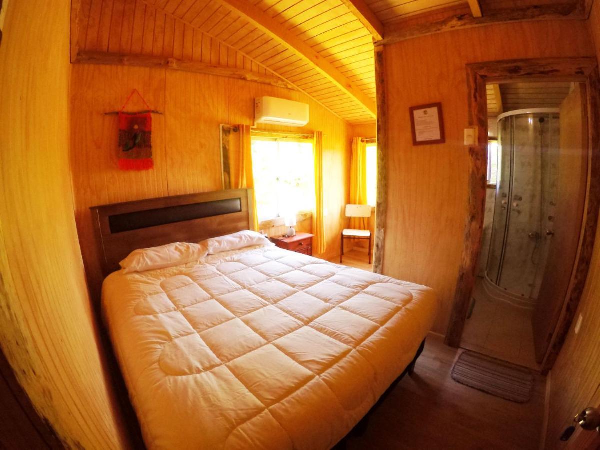 Hospedaje Y Agrocamping Relmucura Melipeuco Ngoại thất bức ảnh