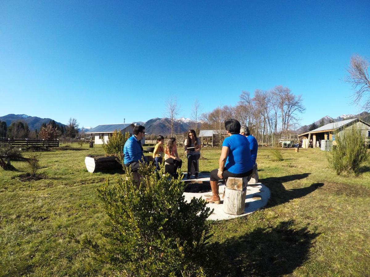 Hospedaje Y Agrocamping Relmucura Melipeuco Ngoại thất bức ảnh